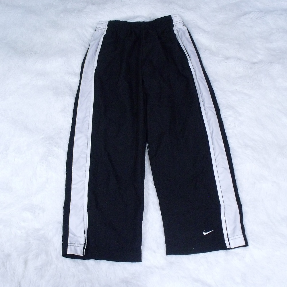 Nike Black & White Windbreaker Pants